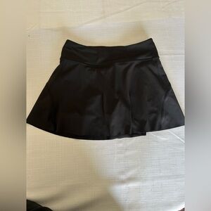 Athleta Black Mini Skater Skirt Athletic